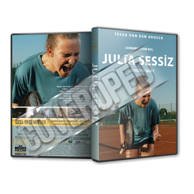 Julia Sessiz - Julie zwijgt - 2024 Türkçe Dvd Cover Tasarımı
